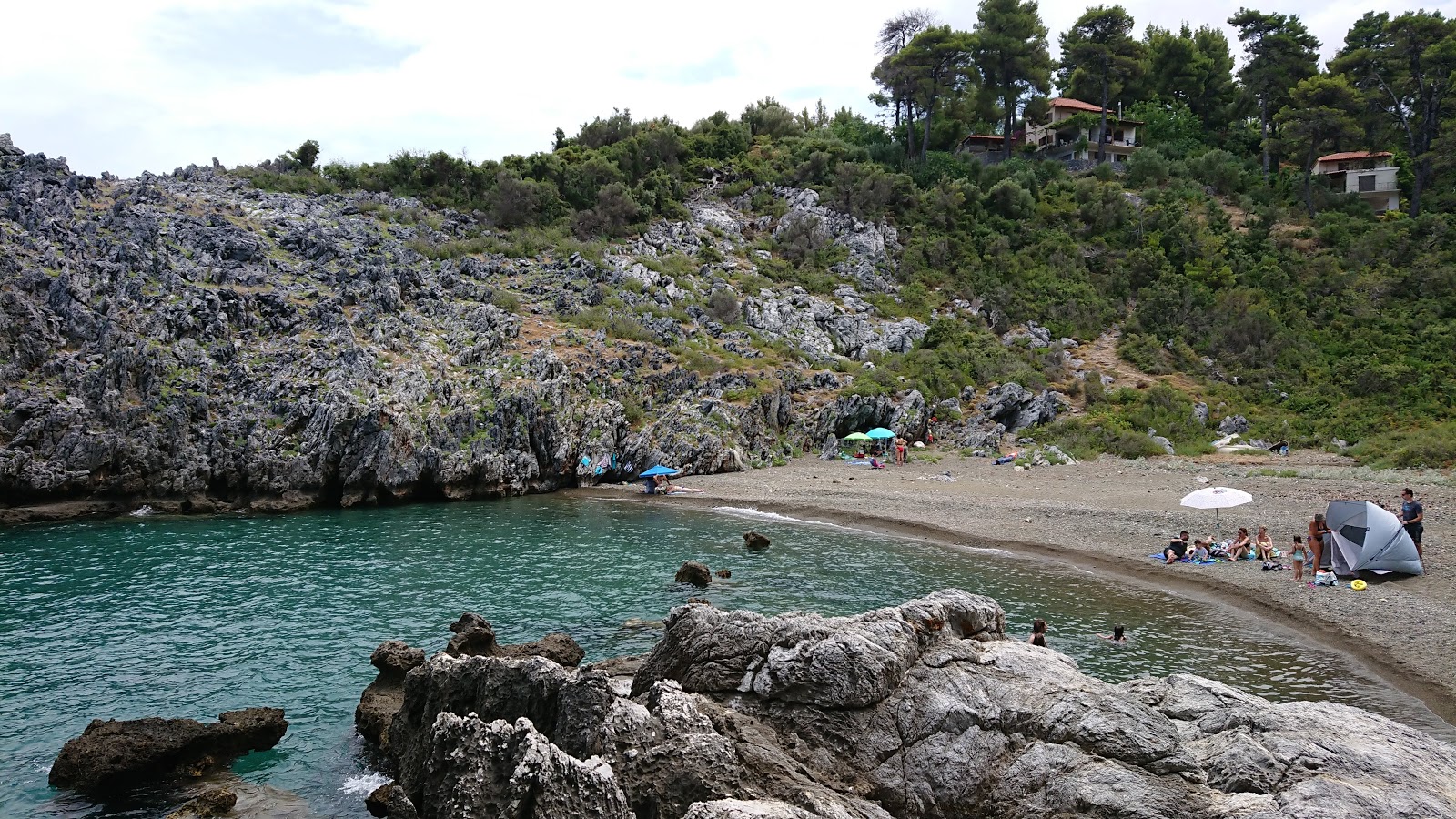 Foto van Steno Linari beach met kleine baai