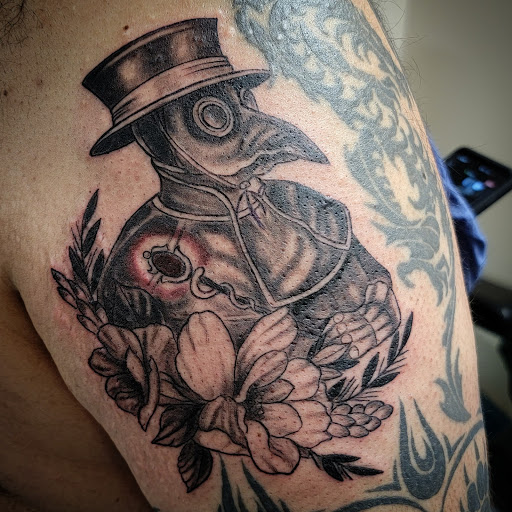 Explore capricorn tattoo ideas for females, creative tattoo ideas in Traverse City, available at Pinups & Needles