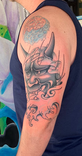 Explore male forearm tattoo ideas, creative tattoo ideas in West Palm Beach, available at GURU Tattoo & Piercing - Palm Beach County