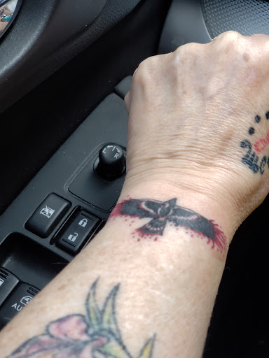 Explore live tattoo ideas, creative tattoo ideas in Wallace, available at Dans Tattoo Shop