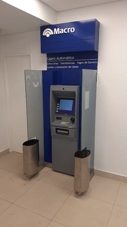 Cajero automático Banco Macro