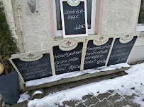 Menu / carte de Erbgericht à Marienberg