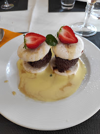 Plats et boissons du Restaurant Aux Hôtes Gourmands à Fontaine-la-Guyon - n°11