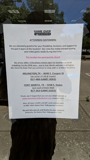 Video Game Store «Game Over Videogames», reviews and photos, 3719 Belt Line Rd, Addison, TX 75001, USA