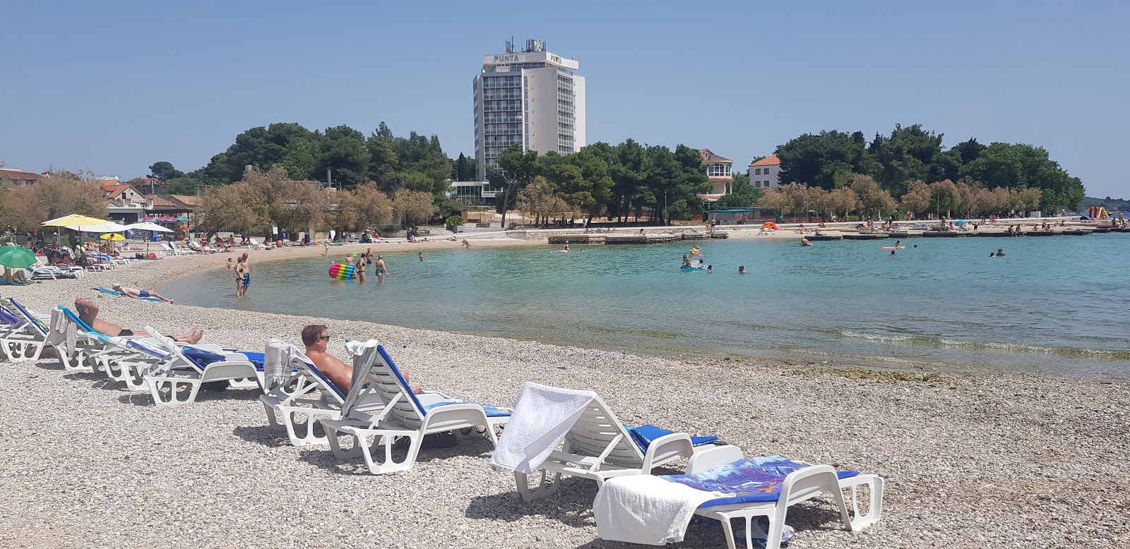 Fotografie cu Plaja Plava zona parțial reamenajată