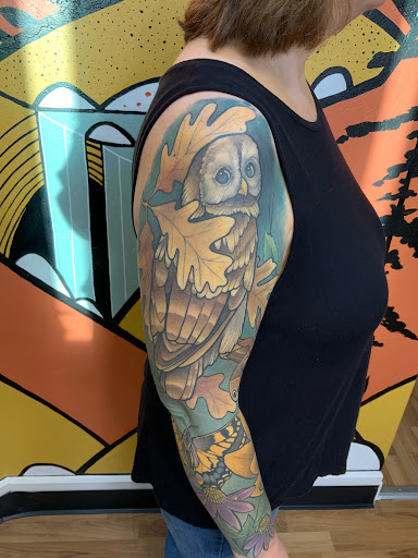 Explore loneliness tattoo ideas, creative tattoo ideas in Green Bay, available at Endless Expansion Custom Tattoo LLC & Alyssa Marie Paramedical & Areola Tattoos