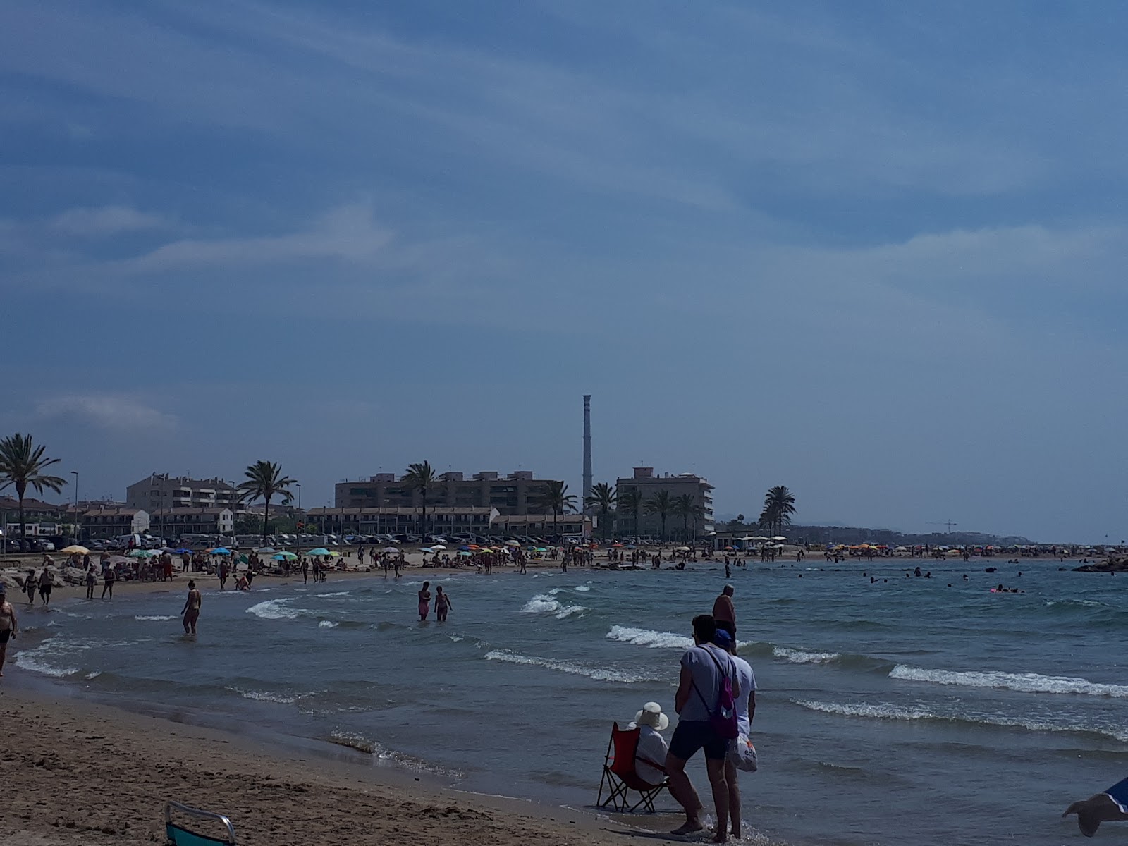 Photo de Playa de Cunit - endroit populaire parmi les connaisseurs de la détente