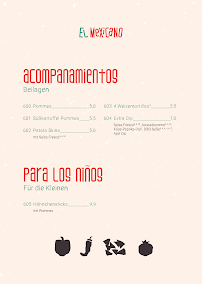 El Mexicano - Restaurant Lounge Bar à Schwäbisch Gmünd menu
