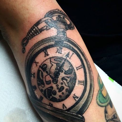 Explore elephant tattoo ideas for men, creative tattoo ideas in Quincy, available at Granite City Tattoo