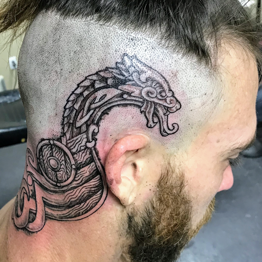 Explore sleeve mens tattoo ideas, creative tattoo ideas in Eugene, available at Ritual tattoo