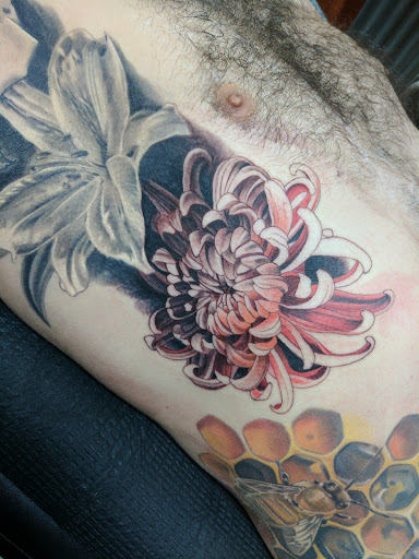 Explore cute mushroom tattoo ideas, creative tattoo ideas in Taylor, available at Eternal Tattoos Inc