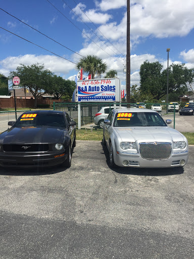 Used Car Dealer «B&A Auto Sales», reviews and photos, 981 9th St, Winter Garden, FL 34787, USA