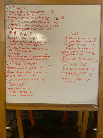 Oveja Negra à Signa menu