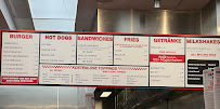 Restaurant de hamburgers Five Guys Hamburg Reeperbahn à Hamburg (la carte)