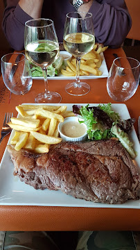 Steak du Restaurant français Restaurant 