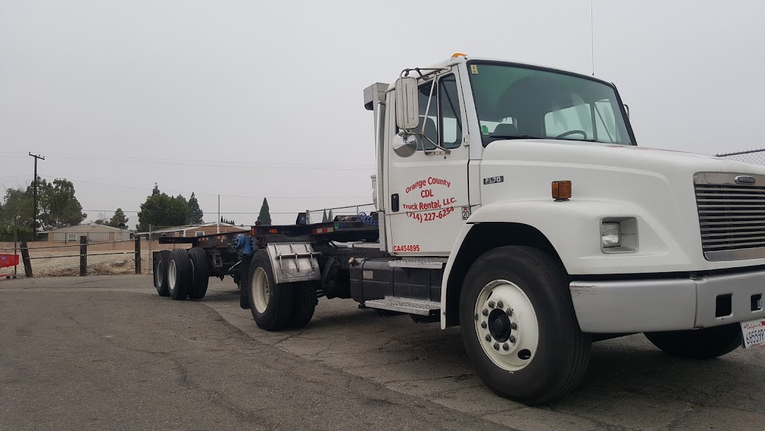 Orange County CDL Truck Rental