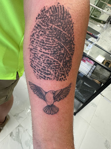 Explore crane tattoo ideas, creative tattoo ideas in Youngsville, available at Inkophilia