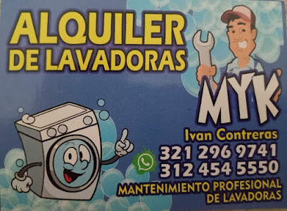 Alquiler de lavadoras MyK