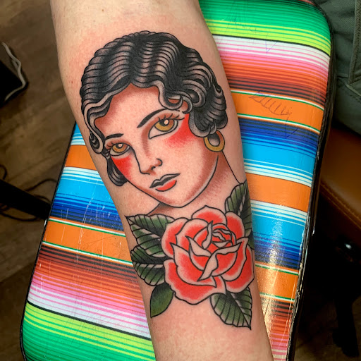 Explore ankle flower tattoo ideas, creative tattoo ideas in Orwigsburg, available at Small World Tattoo