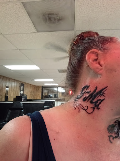 Explore japanese lettering tattoo ideas, creative tattoo ideas in Midland, available at The Company Ink