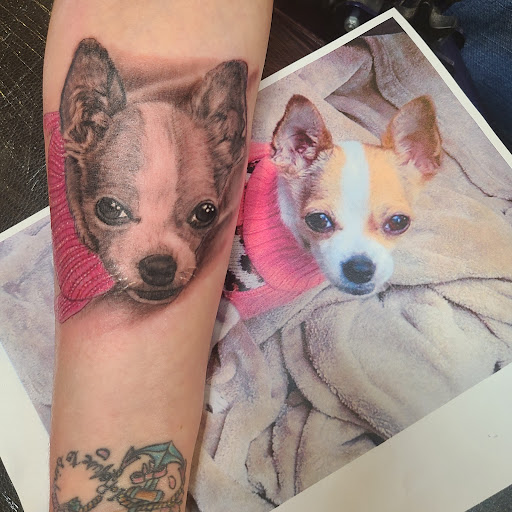 Explore mens finger tattoo ideas, creative tattoo ideas in Redding, available at Caddy Daddys