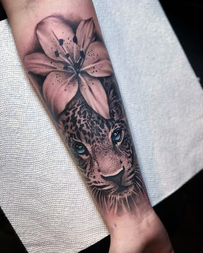 Explore men chest tattoos ideas, creative tattoo ideas in Peoria, available at InkCapital Tattoos