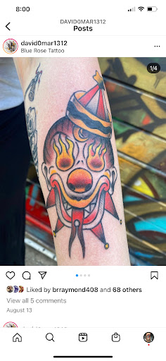Explore name tattoo ideas for guys, creative tattoo ideas in San Jose, available at Blue Rose Tattoo
