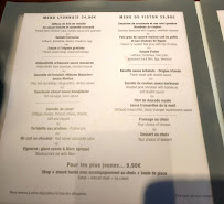 Fiston - Rue Mercière à Lyon menu