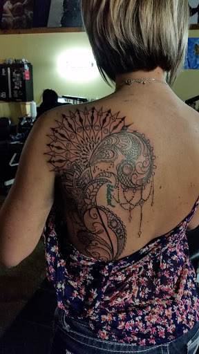 Explore leg tattoo ideas with meaning, creative tattoo ideas in Wylie, available at Scarecrow Galleries Tattoo Company