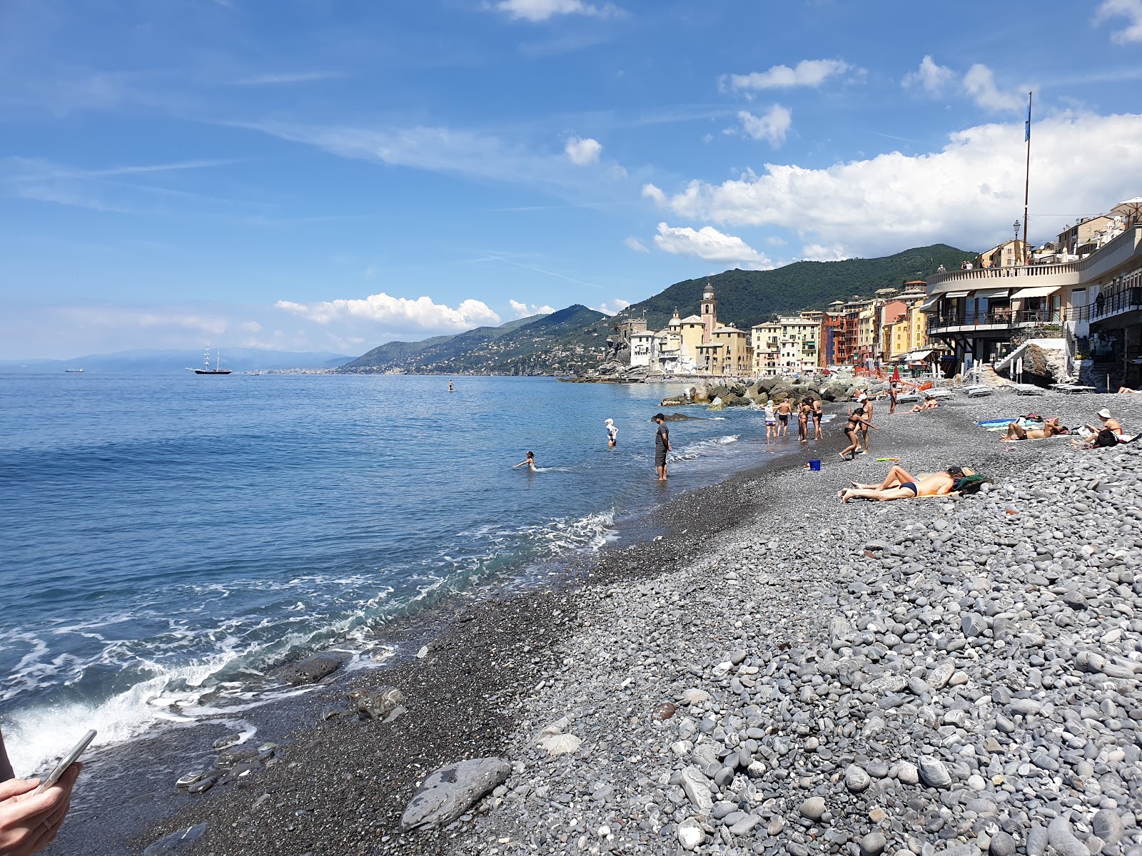 Photo de Camogli beach et ses beaux paysages