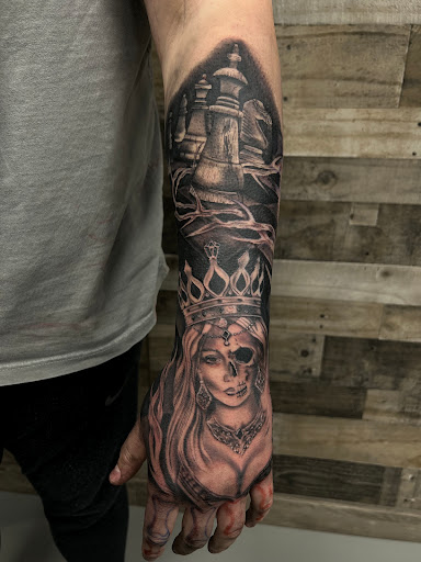 Explore ancient roman tattoo ideas, creative tattoo ideas in Steubenville, available at Garloch Tattooing