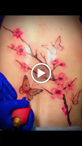 Explore bart simpson tattoo ideas, creative tattoo ideas in Garden Grove, available at Anna Hang Tattoo