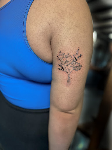 Explore castle tattoo ideas, creative tattoo ideas in New Philadelphia, available at Divine Ink Studio