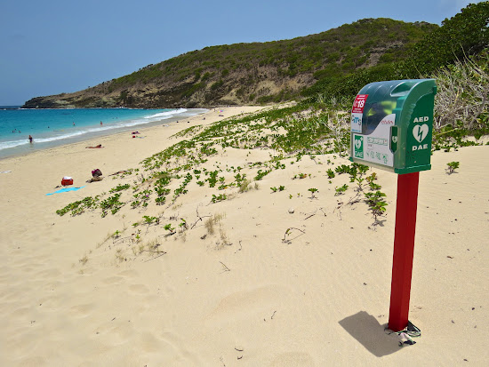Plage de Saline