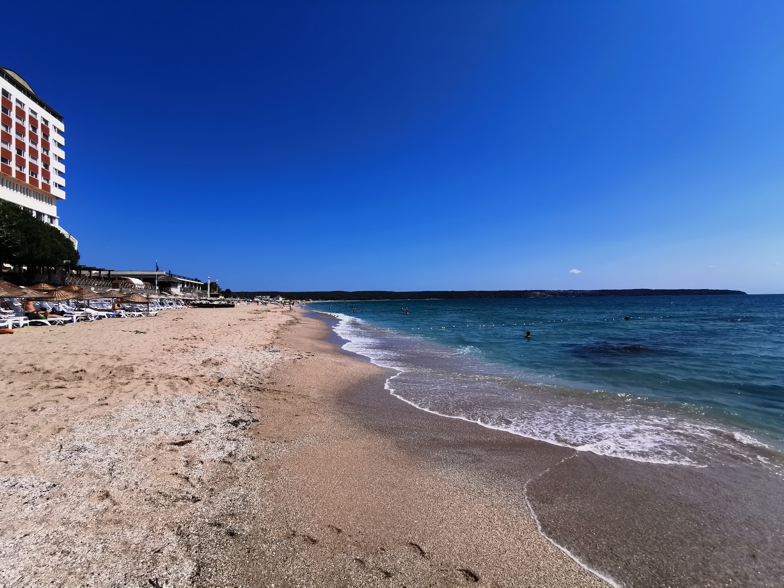 Photo of Igneada beach with light fine pebble surface