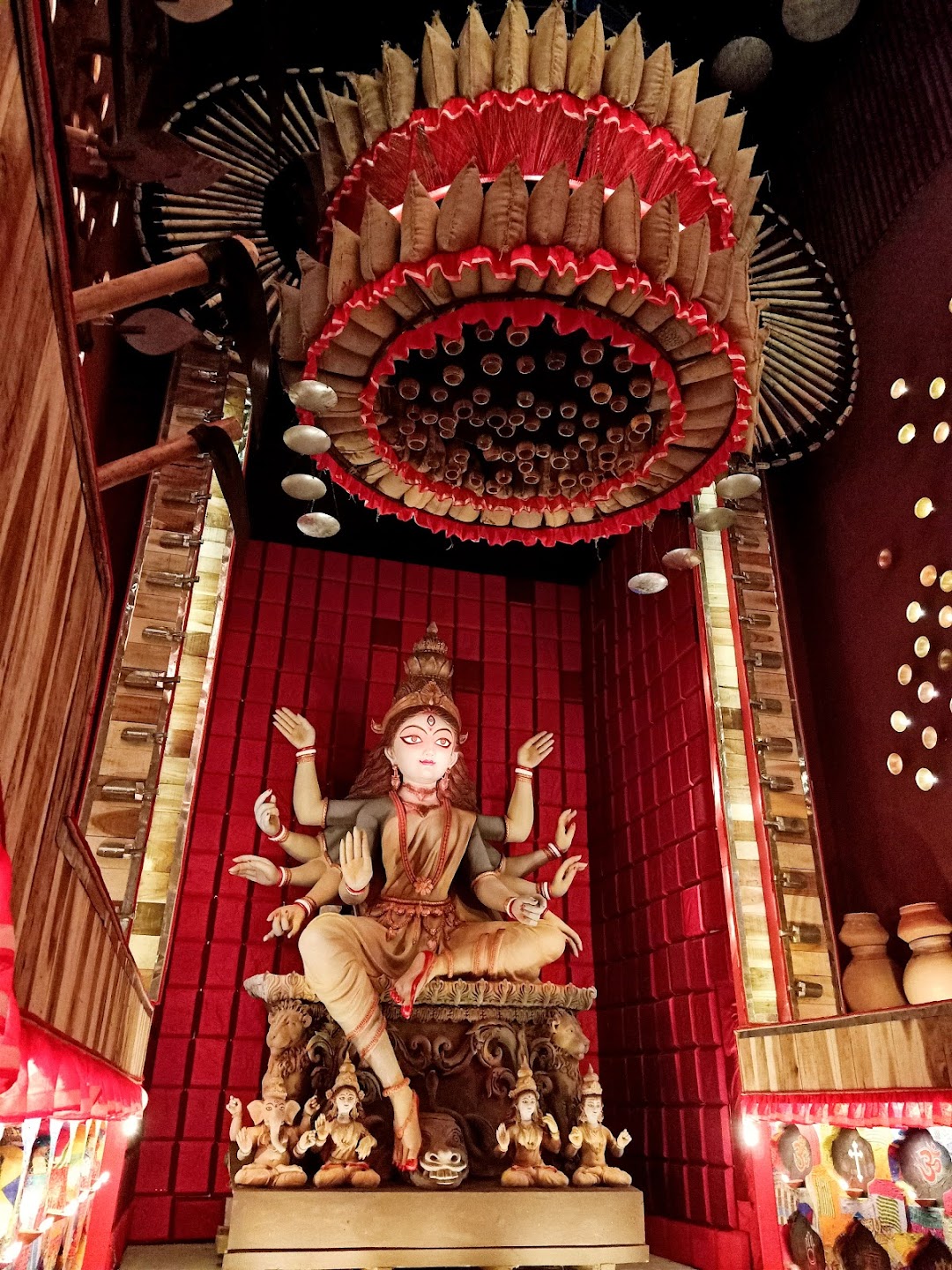 Nalin Sarkar Street Durga Puja