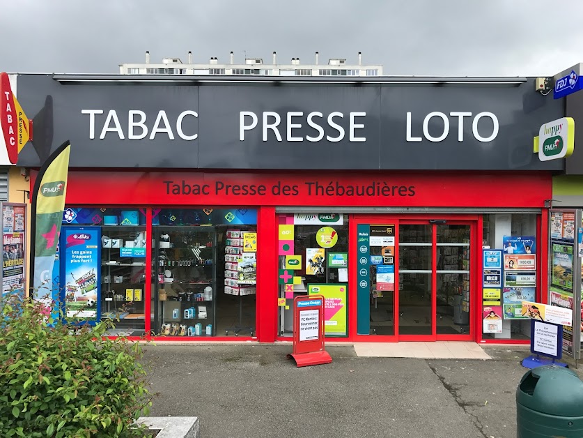 Tabac Presse des Thébaudières (nouveaux Horaires 7H30 - 19H30 du L au S) à Saint-Herblain