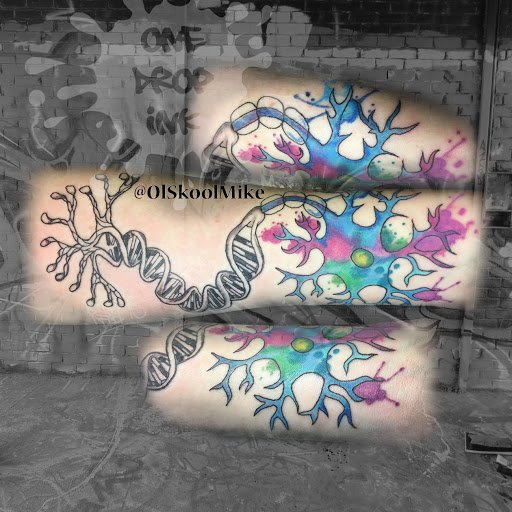 Explore tattoo ideas arm, creative tattoo ideas in Nashville, available at One Drop Ink Tattoo Parlour and Gallery