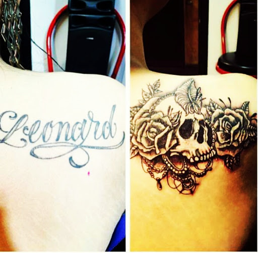 Explore poetic tattoo ideas, creative tattoo ideas in Albuquerque, available at Staceys Exotic Body Piercing and Tattoo