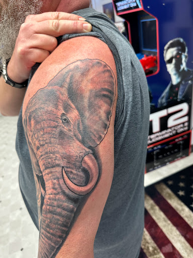 Explore kanye tattoos ideas, creative tattoo ideas in Orland, available at K1LL3R ARTW0RK