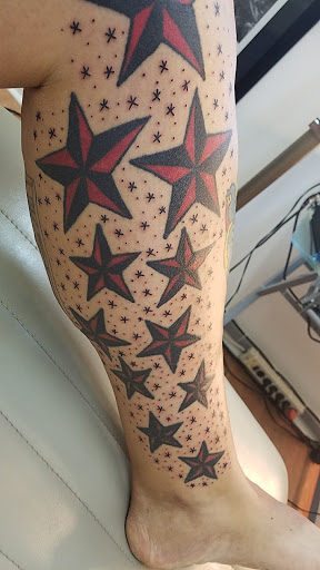 Explore esoteric tattoo ideas, creative tattoo ideas in Anniston, available at Artistic Addictions