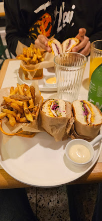 Club sandwich du Restaurant de hamburgers Le Bon Jeune à Lille - n°5