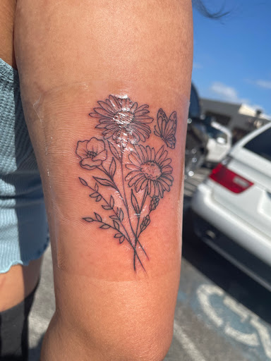 Explore lung cancer tattoo ideas, creative tattoo ideas in San Antonio, available at Twisted Tattoo