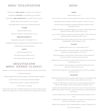 Carte du Ristorante Locanda Don Serafino à Ragusa