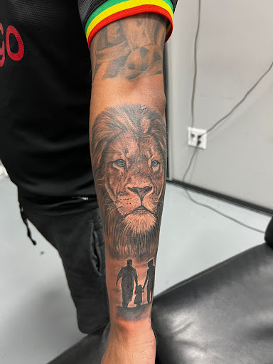 Explore no fear tattoo ideas, creative tattoo ideas in Mcallen, available at House of Tattoos