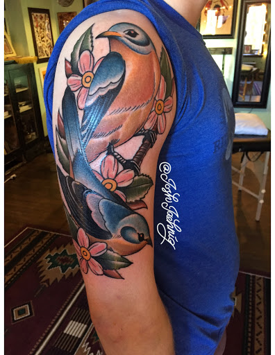 Explore pokemon tattoo ideas, creative tattoo ideas in Houghton, available at Bramble & Stag Tattoo Parlour