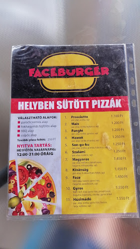 Opinii despre Faceburger büfé - Erika Fagyizó-Falatozó în Kóka - Étterem