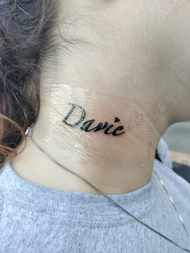 Explore ariel tattoo ideas, creative tattoo ideas in Charleston, available at Nemesis Tattoo and Art Gallery