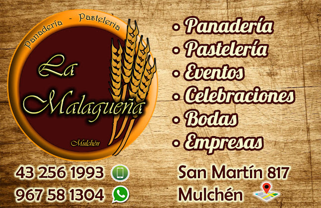 Panaderia pasteleria La Malagueña - Mulchén