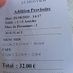 Photo n° 1 de l'avis de Sandra.a fait le 21/08/2020 à 12:04 pour Le Dionysos à Bormes-les-Mimosas